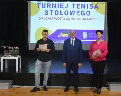 Turniej Tenisa Stołowego o Puchar Wójta Gminy Wojsławice